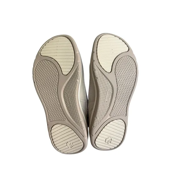 Fitville Diabetic Shoes Mary Jane Sneakers Womens SIZE 7 Extra Wide Beige NWT - Image 4