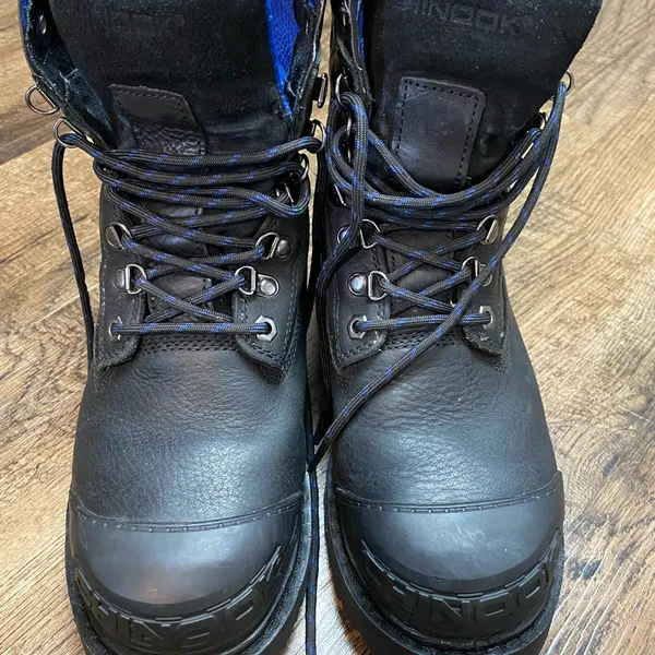 Womens CHINOOK BOOTS 9 Tarantula Steel Toe Waterproof Black Work Safety Shoes - Image 6