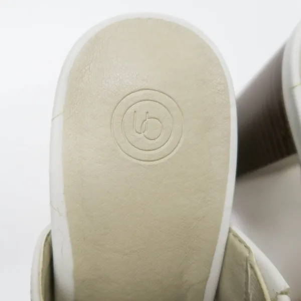 Urban Outfitters Ellie White Platform Mules - Image 8