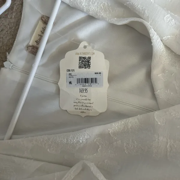 Altar'd State White Romper - Image 3