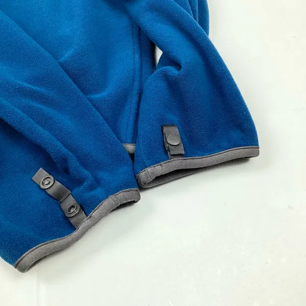 The North Face Blue Full Zip Fleece Jacket Mens Large - Fair Condition Flawed - Image 4