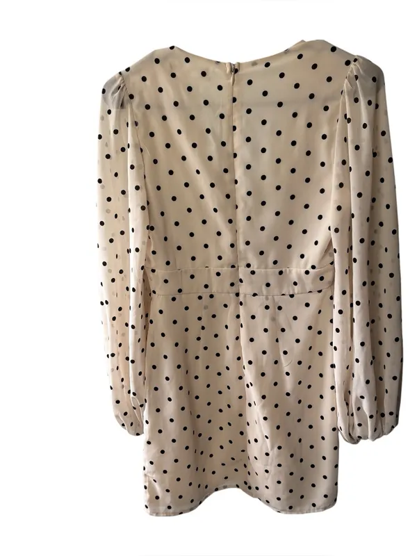 Urban Outfitters mini dress/tunic, size XS, preppy, polka dot, dressy, party - Image 7