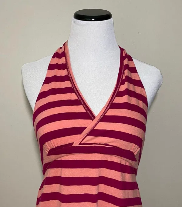 Free People Striped Halter Dress - Image 2