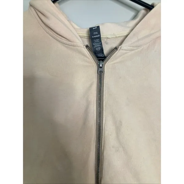 Vuori Dogwood Pink Laguna Zip Hoodie XS READ - Image 6