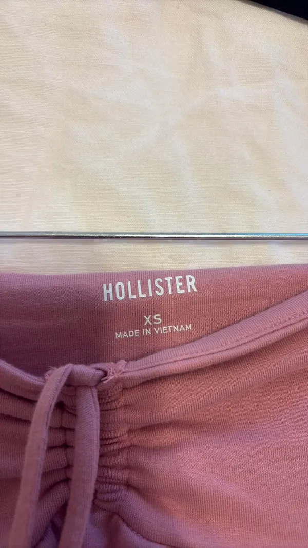 Pink Hollister Baby Doll Top - Image 3