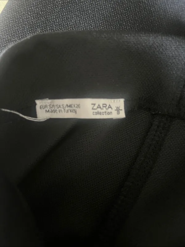 Zara Black Pencil Skirt - Image 2