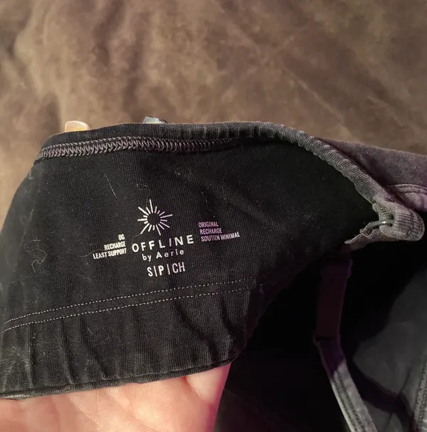 Aerie Gray Sports Bra - Image 4