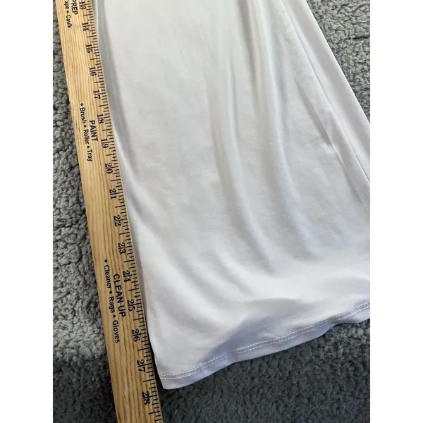 Women Romper Jumpsuit Medium‎ High Waist Wide Leg Formal Elegant Ruffle Stretch - Image 9