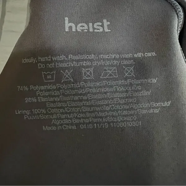 Heist Outerbody Shapewear‎ Contouring Black Bodysuit Size L - Image 9