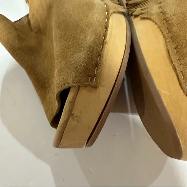 Dolce Vita Tan‎ Suede Fridge Wedge Clog Sandals Size 9 - Image 11