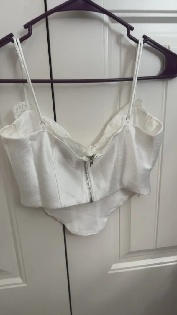 Princess Polly White Corset Top - Image 2
