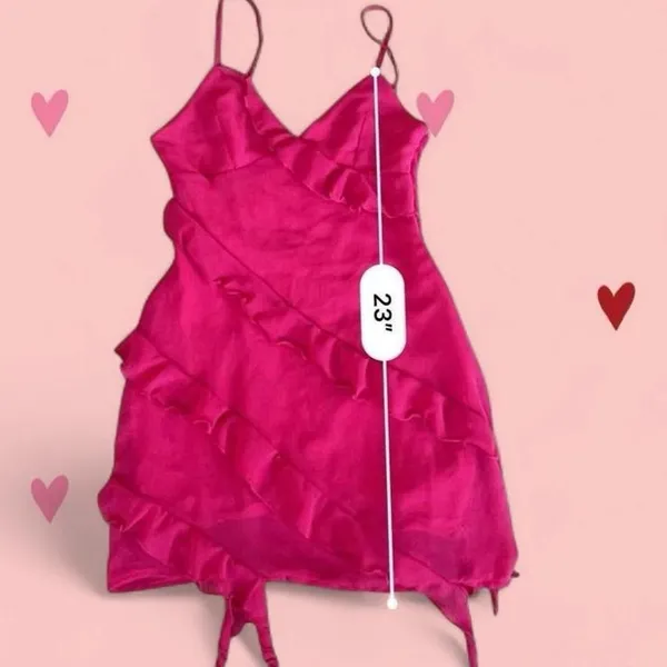 Red Mini Dress | Party Dress - Image 5