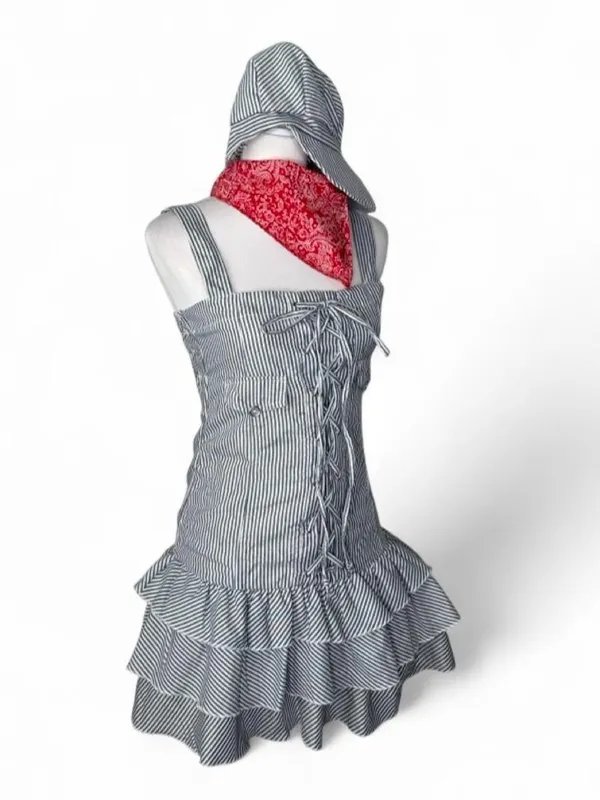 Sexy train engineers costume Gray Size XS - Image 2