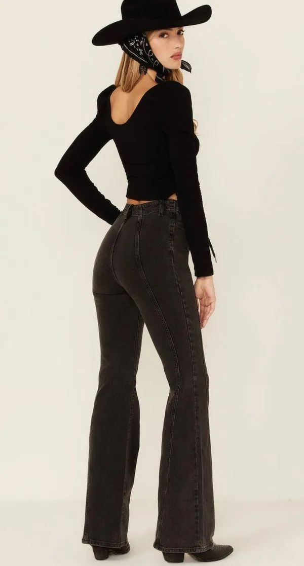 Free People Florence Flare Jeans - Image 2