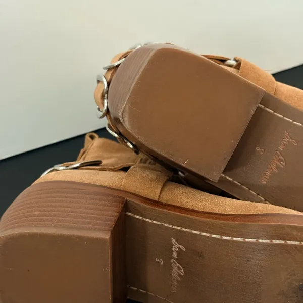 Sam Edelman Bellamie Tan Suede Ankle Boots 8 - Image 6