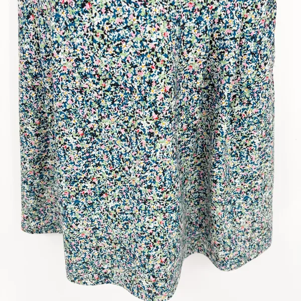 Sage Collective Womens Ditsy Floral Racerback Athletic Active Tennis Dress M - Image 3