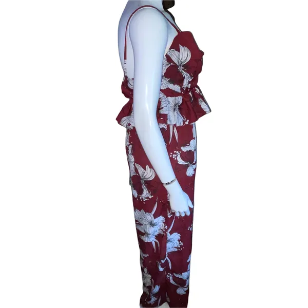 Floral Cami And Pants Pantsuit - Image 5