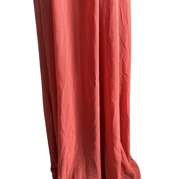 Lulu’s Meteoric Rise Maxi Dress Size Medium Button Detail Back Rusty Rose - Image 7