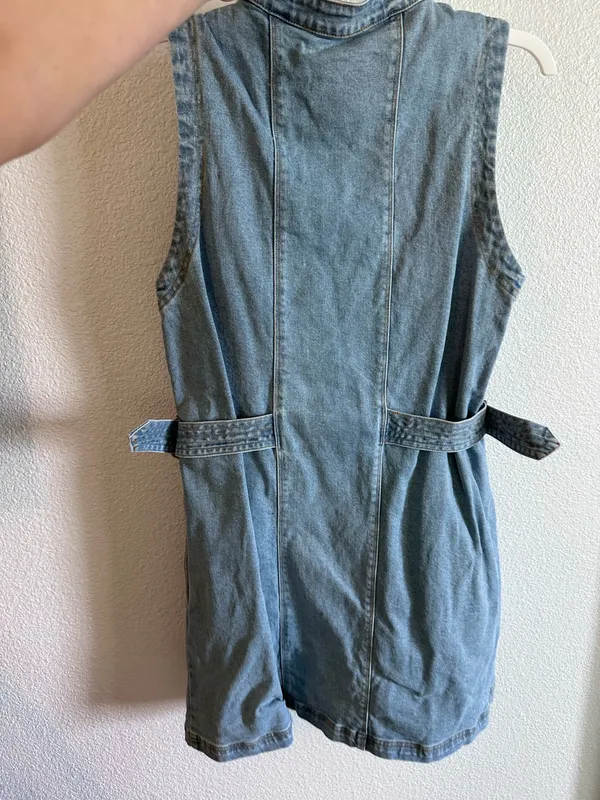 Blue B. Denim Dress - Image 3