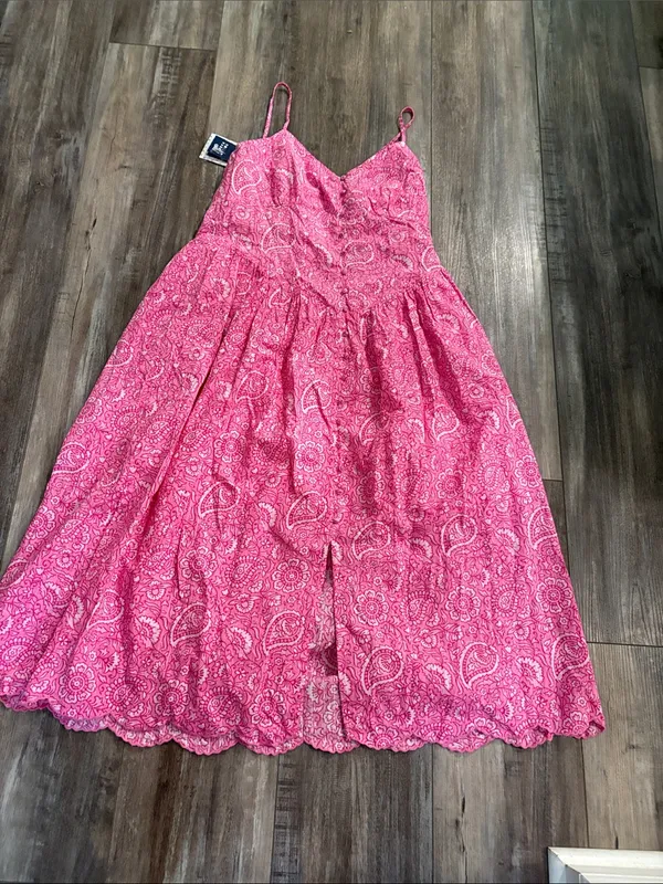 Roller Rabbit x Target Paisley Floral Drop Waist A Line Dress in Pink XL NEW - Image 7