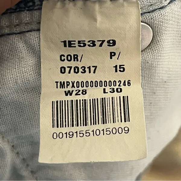 Women's Abercrombie & Fitch‎ Super Skinny Size 28 X 30 White Denim Jeans - Image 9