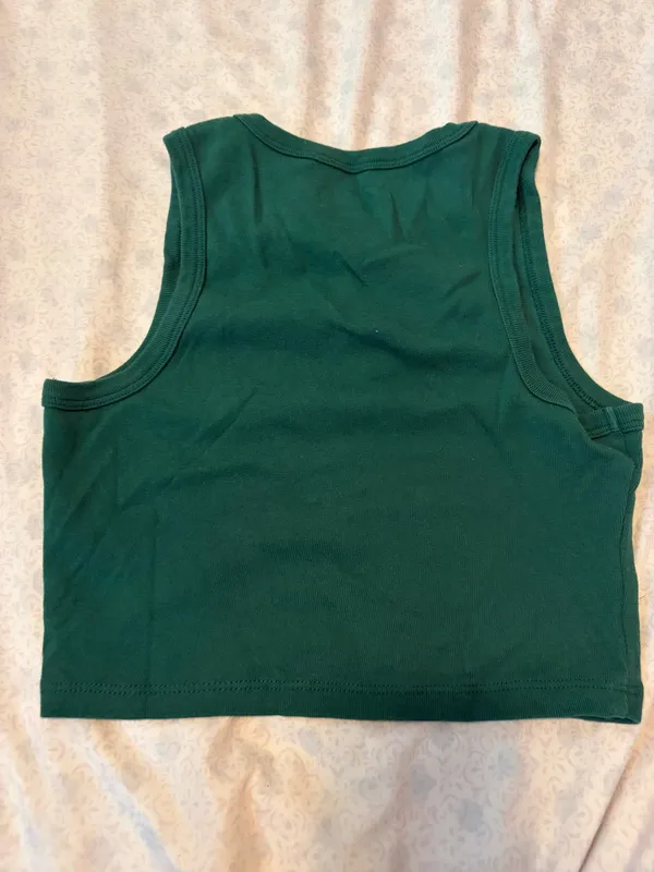 Star Wars baby yoda crop tank top - Image 5