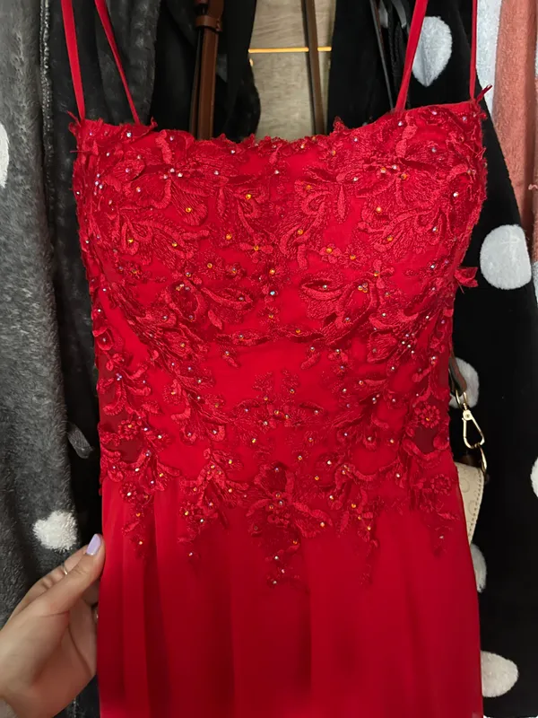 Red Prom Dress - Image 5