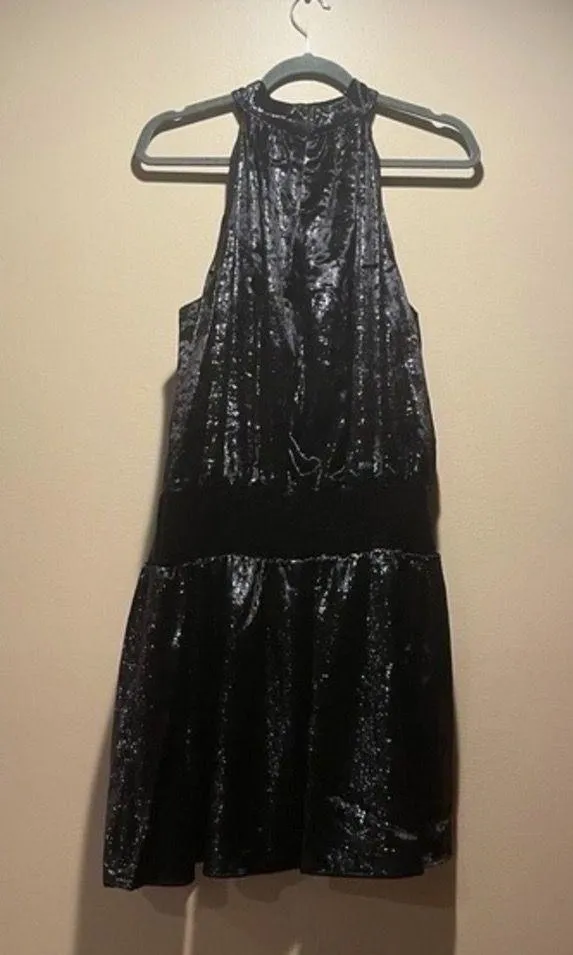 ellin velvet dress black Medium - Image 7