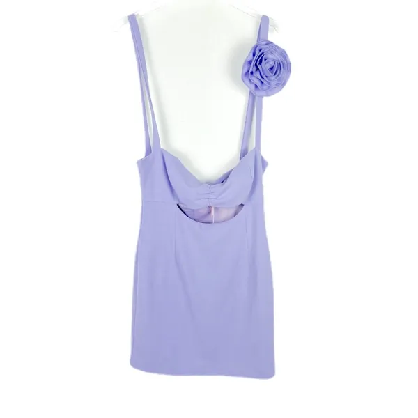 NWT Runaway by Rozalia The Flower Mini Dress Lilac Purple Size Large L NEW - Image 10