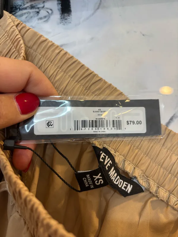 Steve Madden sunny skirt in khaki - Image 6