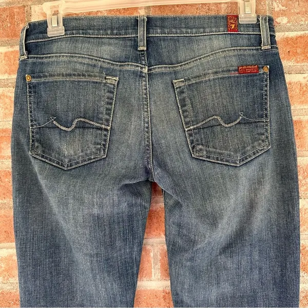 7 For All Mankind Roxanne Jeans Women’s 28 Blue Skinny - Image 5