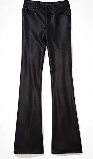 Vegan Leather Pants - Image 3