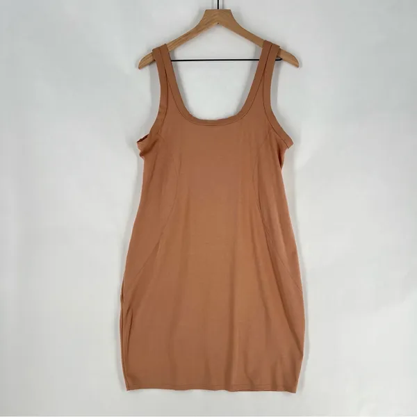 YITTY Body Butter Tank Dress in Brown Sugar Nude‎ Stretchy Scoop Neck Size XXL - Image 3