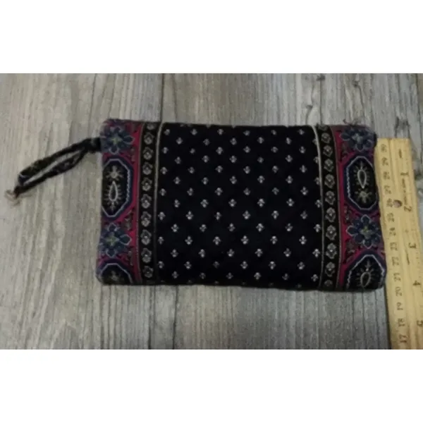 Vera Bradley Crossbody Wallet Floral Quilted Clutch‎ Bag - Image 4
