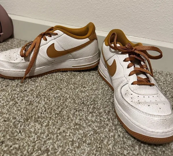 Nike Air Force 1 tan - Image 6