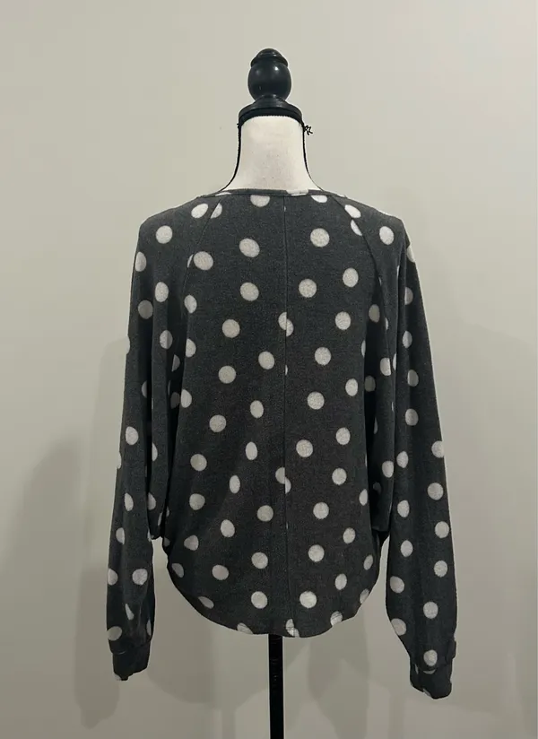 Andree by Unit Polka Dot Sweatshirt  - Image 4