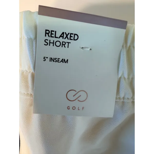 Calia Golf Relaxed Short Pure Ivory Womens XL 5" Inseam WCG14004 NWT $74 Retail - Image 4