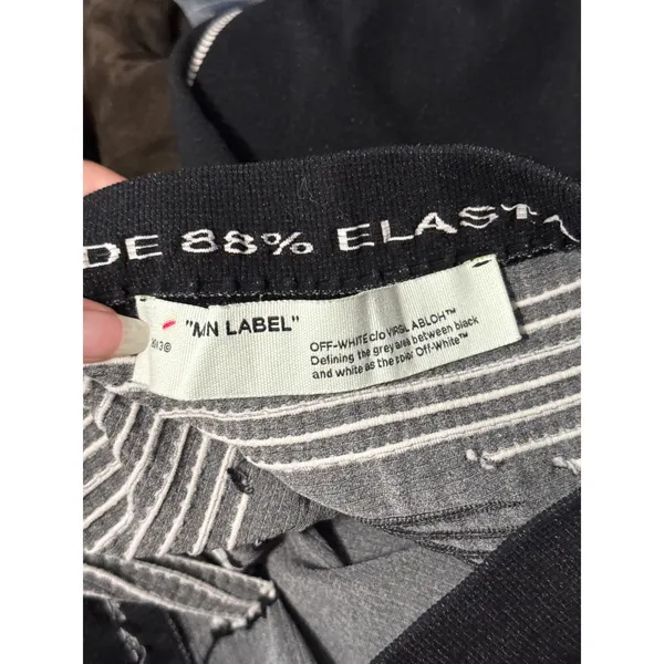 Off White Virgil Abloh Seamless Biker Shorts Athleisure Streetwear Gorp Cyber - Image 5