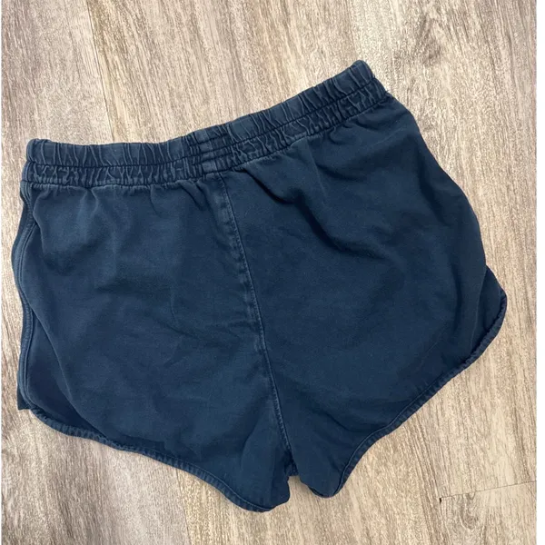 Mother Denim The Triple Running Mate Shorts Blue Nights Navy‎ Cotton Small - Image 3
