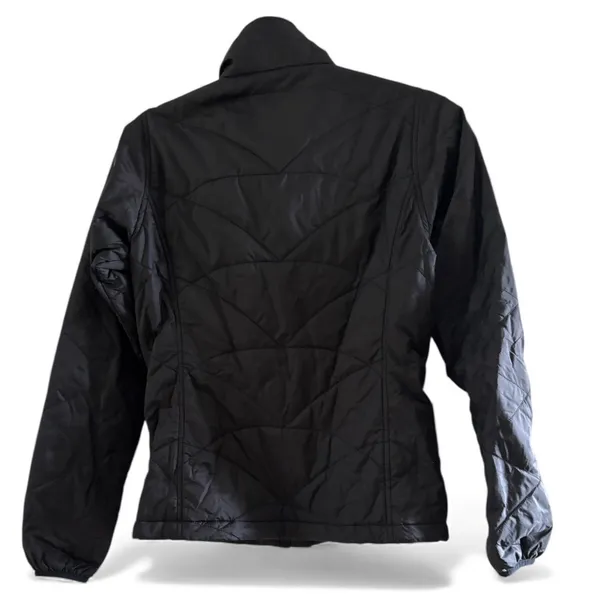 LL Bean Womens Quilted Jacket Black Full‎ Zip Lightweight XXS PrimaLoft Coat - Image 3