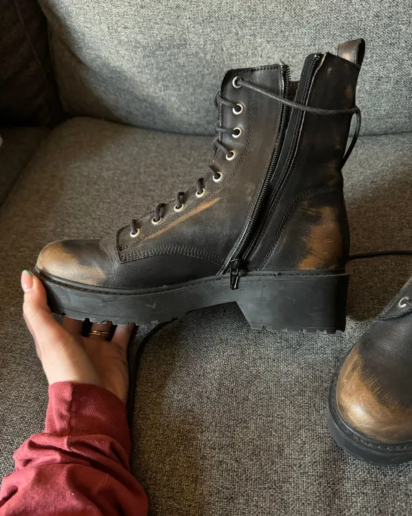 Steve Madden Tornado Combat Boots - Image 3