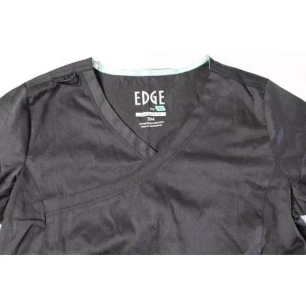 EDGE by IRG black women's scrub top | Size Small‎ - Image 5