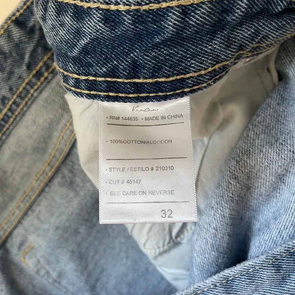 KanCan 100% Cotton Nonstretch Light Wash Ripped Straight Leg Jeans - Image 13