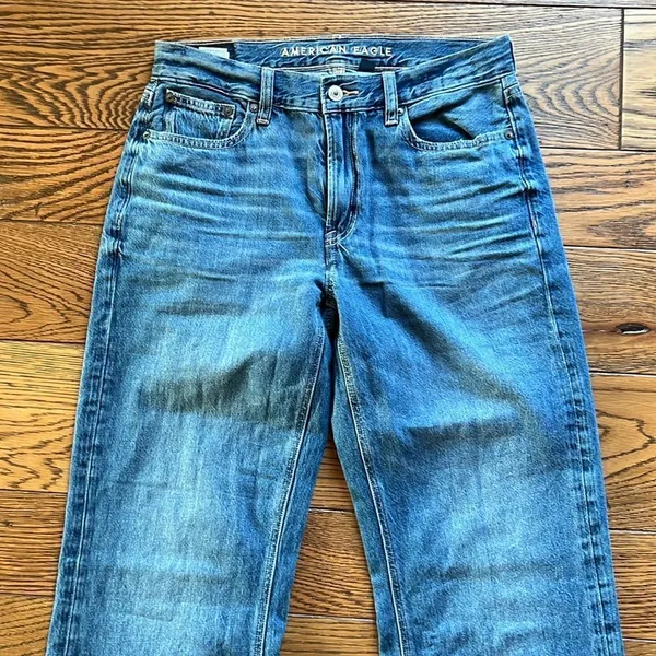 American Eagle High Rise flare jeans Size 2‎ long C16 - Image 3