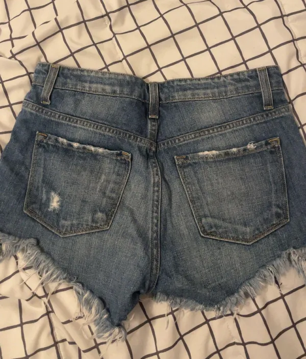 Vervet flying monkey jean shorts - Image 3