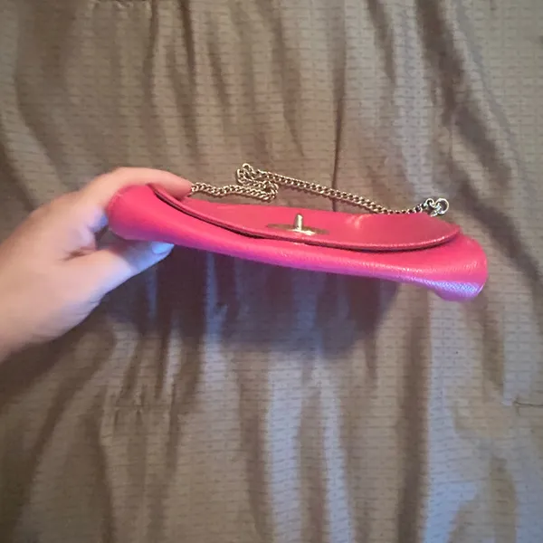 Coach Pink Leather Shoulder Bag - Image 9