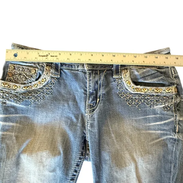 Miss Me Signature Cuffed Capri Jeans Size 30 - Image 13