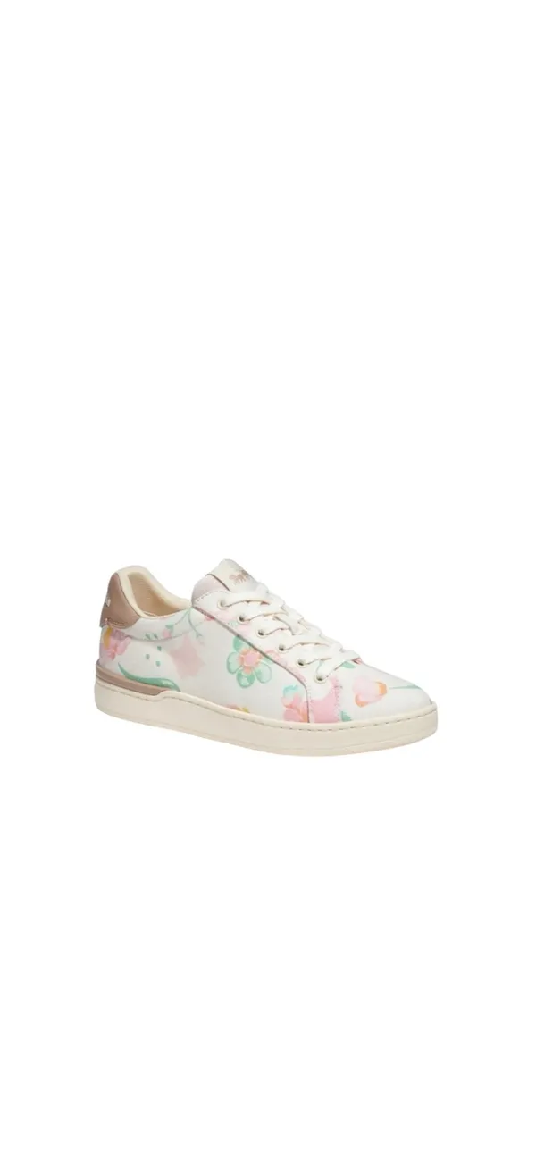 Coach clip low top floral sneaker - 10 - Image 11