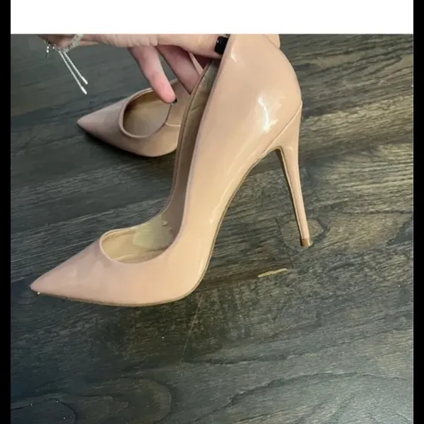 Steve Madden Blush Patent Pointed-Toe Pumps - Image 5