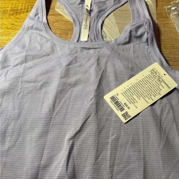 Lululemon Athletica Lavender Racerback Tank - Image 4
